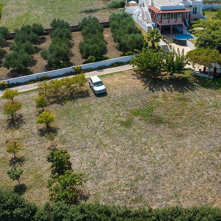 Villa Eleni 100M From The Sea Rapanianá Zewnętrze zdjęcie