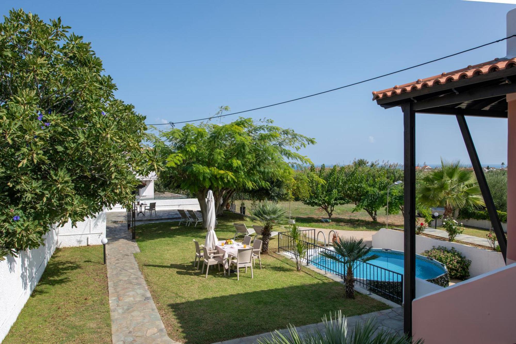 Villa Eleni 100M From The Sea Rapanianá Zewnętrze zdjęcie