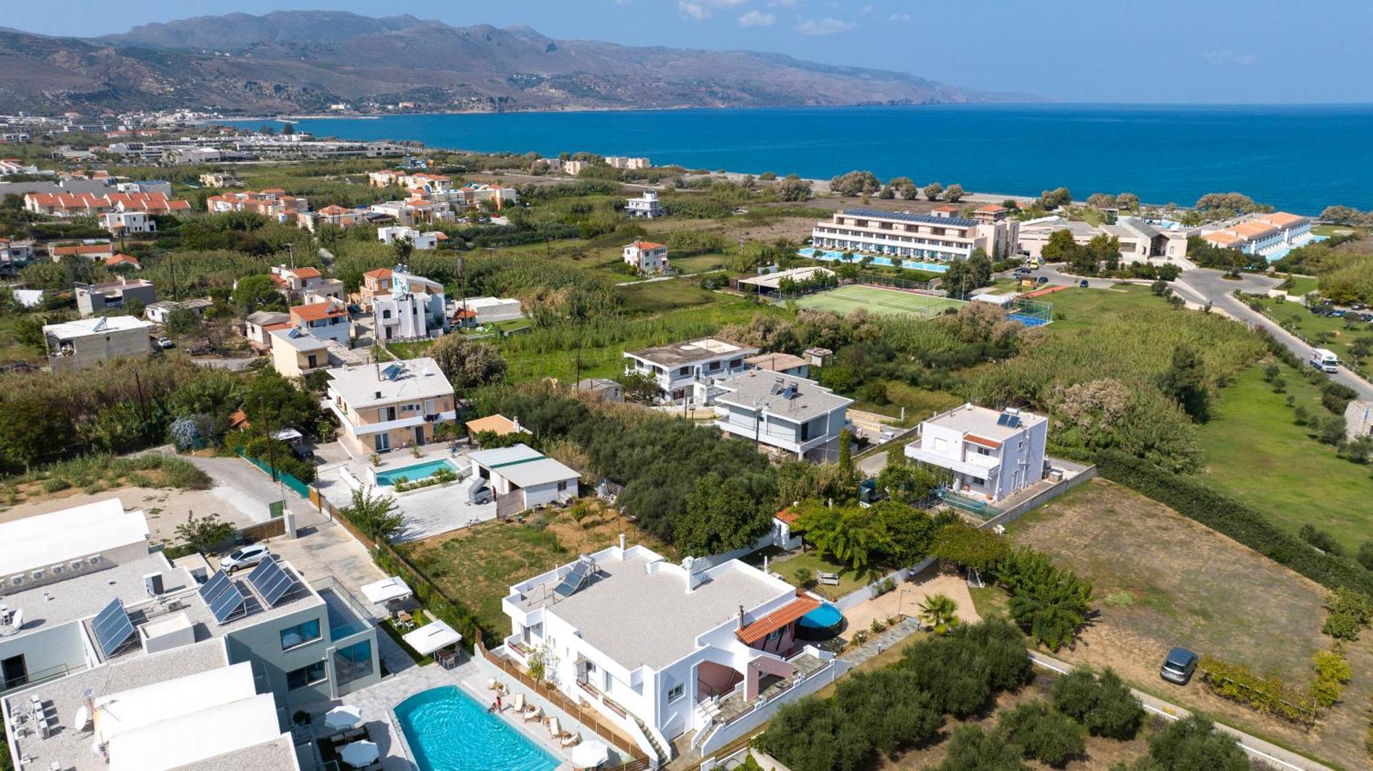 Villa Eleni 100M From The Sea Rapanianá Zewnętrze zdjęcie