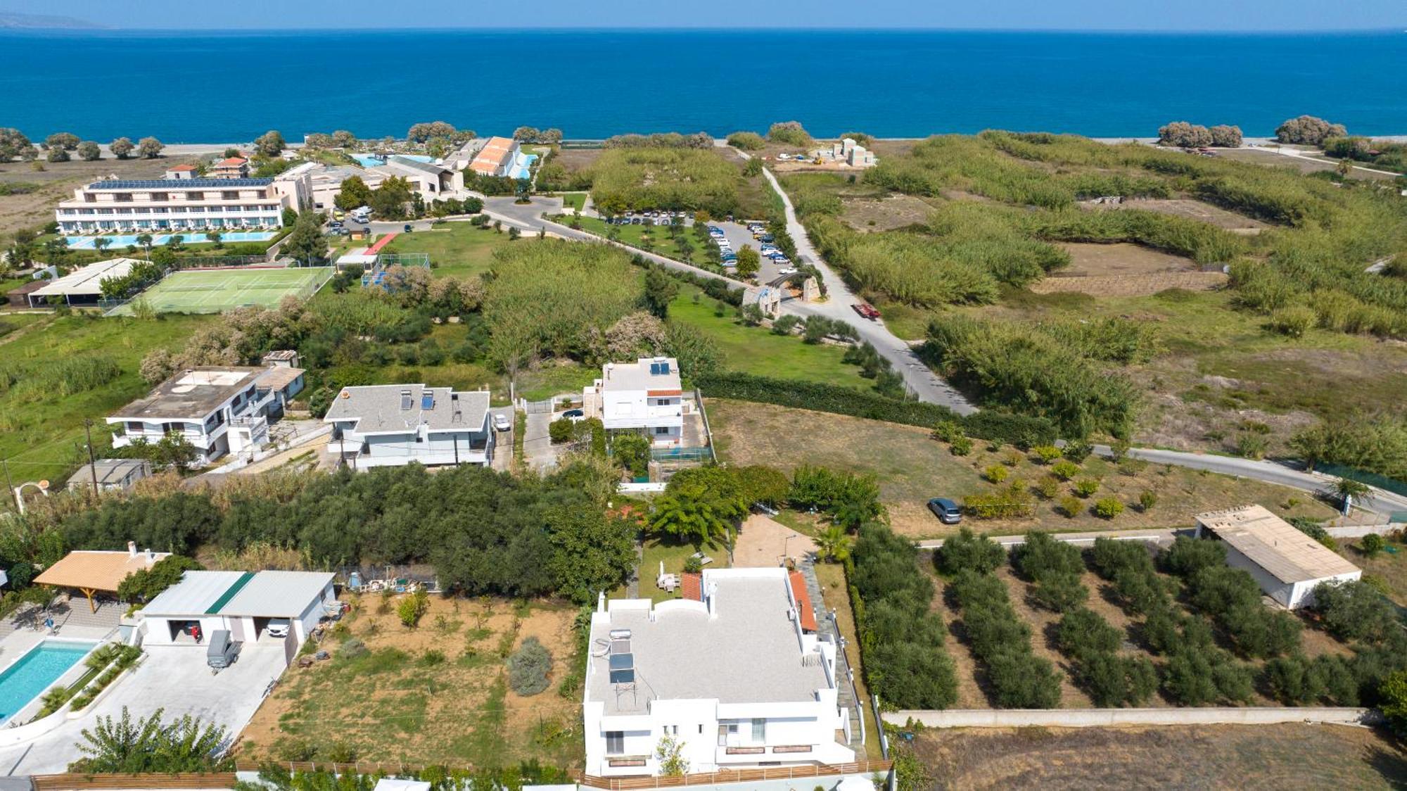 Villa Eleni 100M From The Sea Rapanianá Zewnętrze zdjęcie