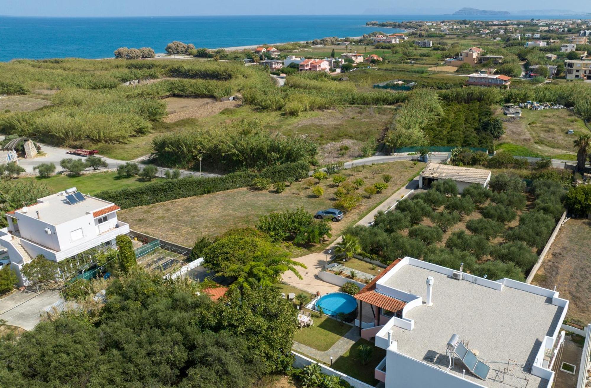 Villa Eleni 100M From The Sea Rapanianá Zewnętrze zdjęcie