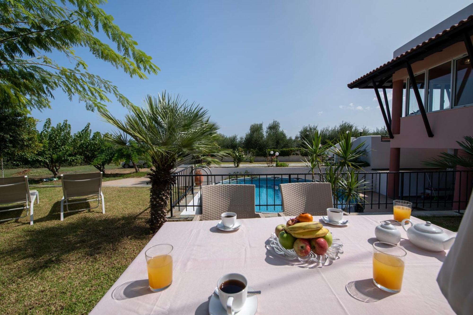 Villa Eleni 100M From The Sea Rapanianá Zewnętrze zdjęcie
