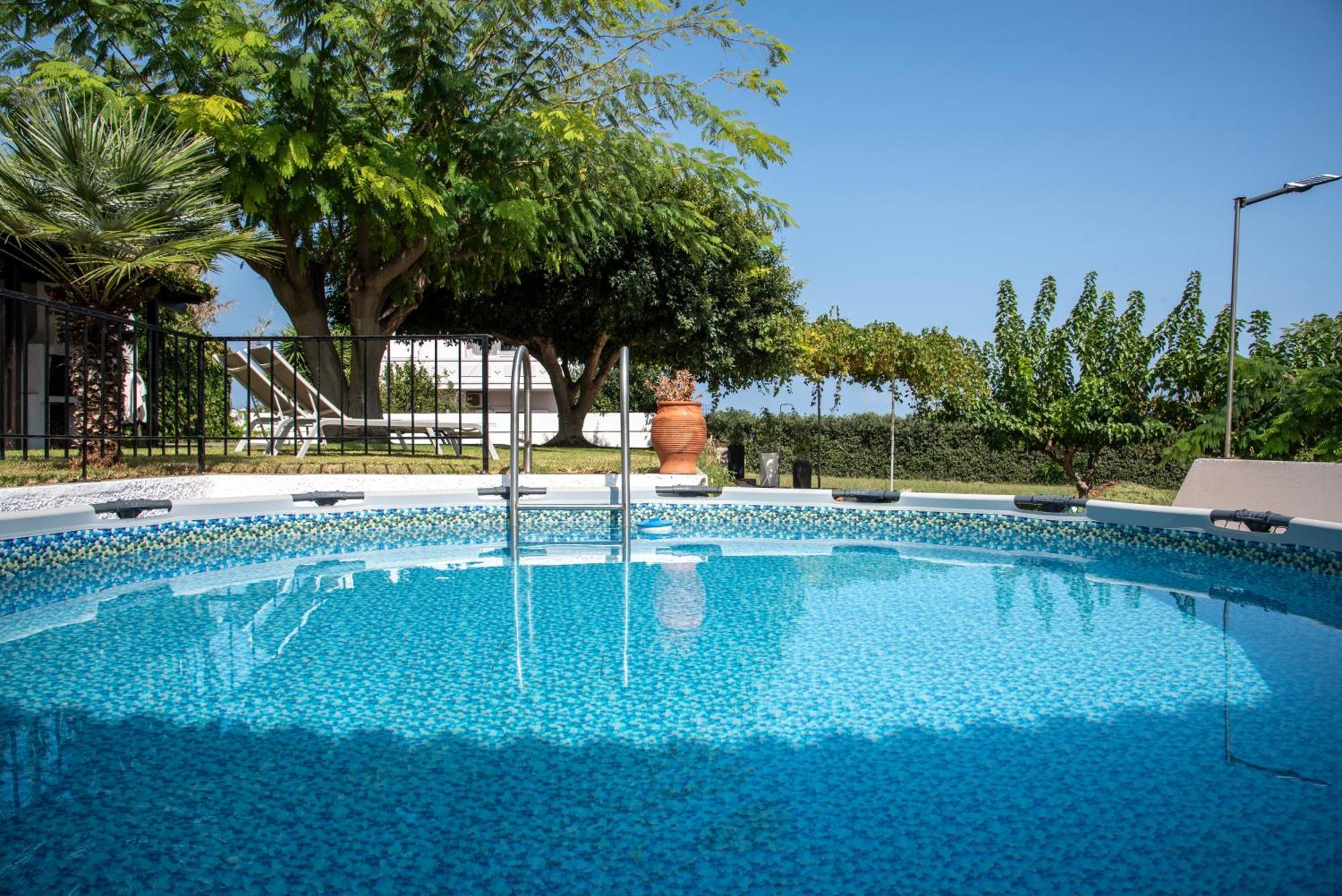 Villa Eleni 100M From The Sea Rapanianá Zewnętrze zdjęcie