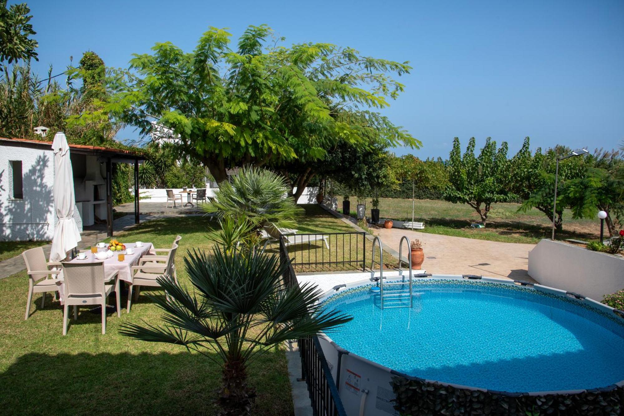 Villa Eleni 100M From The Sea Rapanianá Zewnętrze zdjęcie