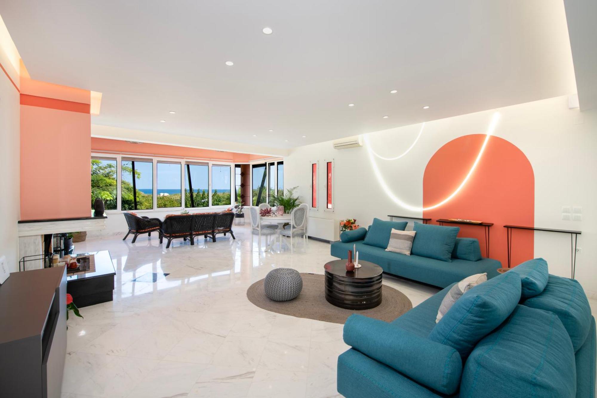 Villa Eleni 100M From The Sea Rapanianá Zewnętrze zdjęcie